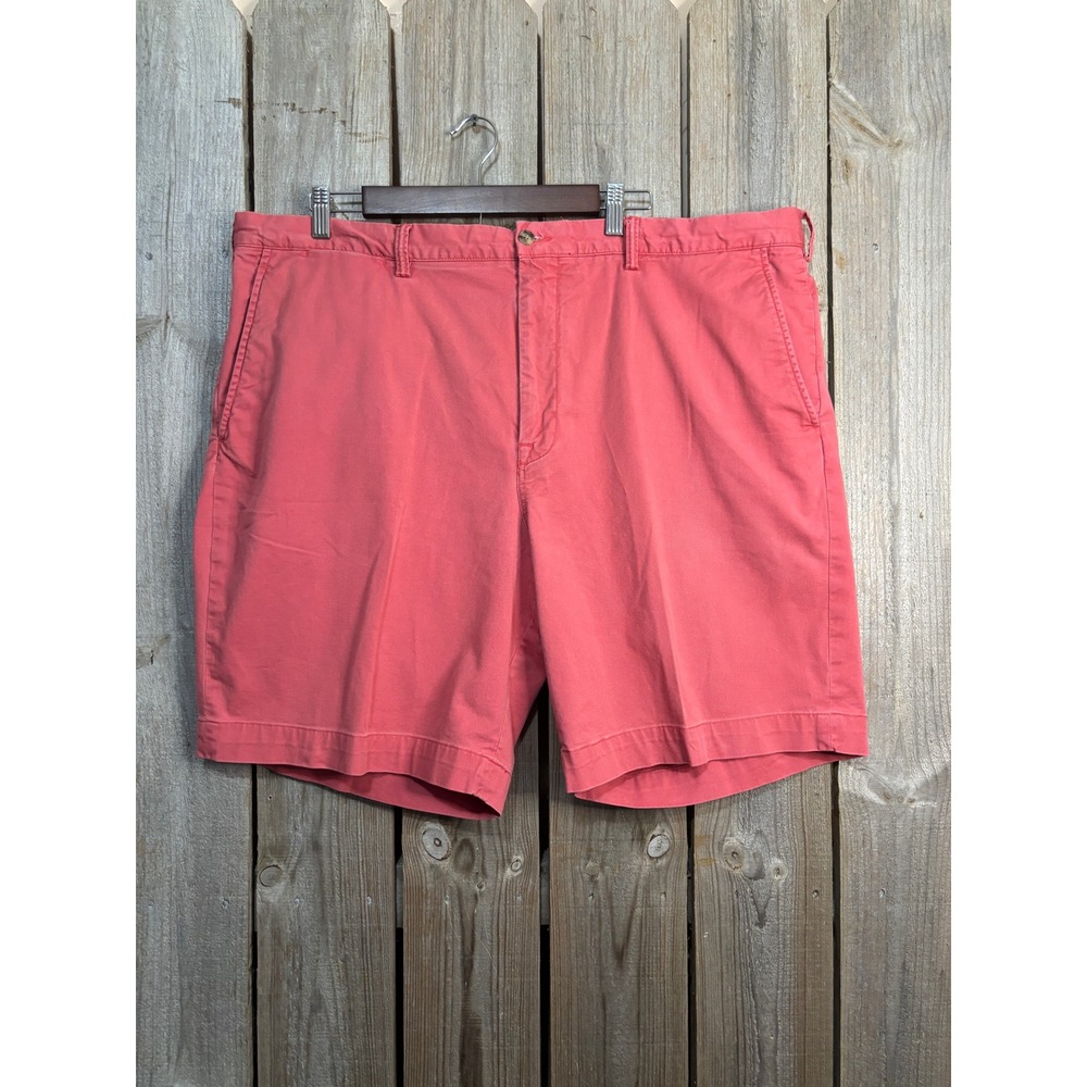 Polo Ralph Lauren Mens Stretch Classic Fit Chino Shorts Coral Pink 42